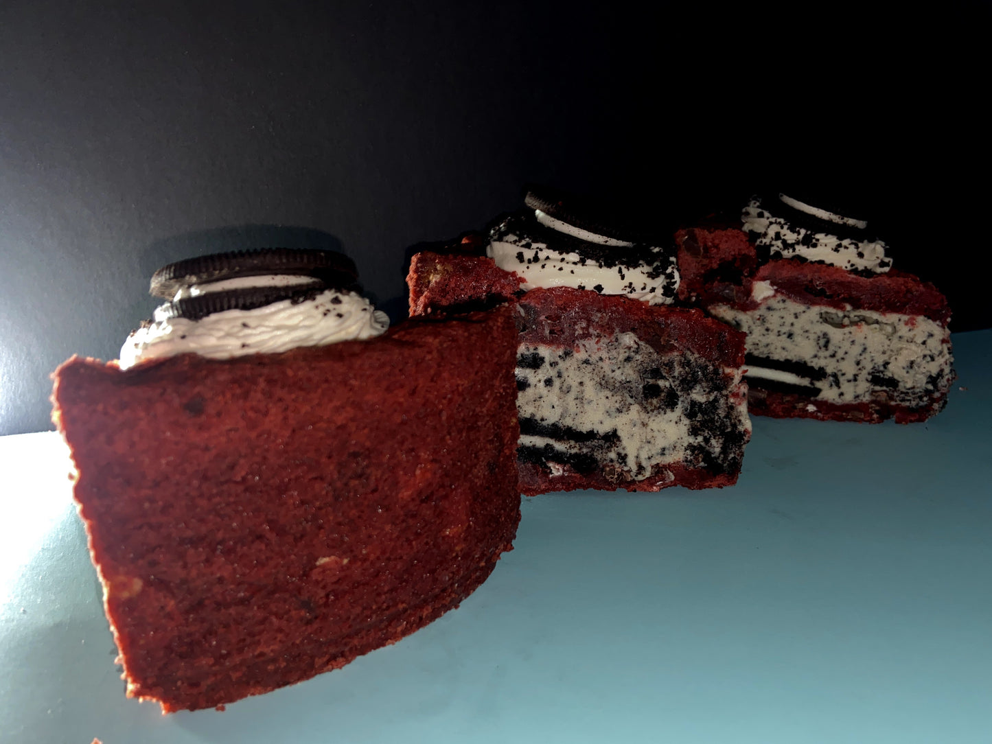 Cookie pies slices